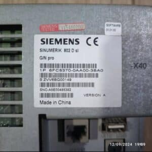 SINUMERIK 802D sl G/N pro