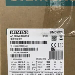 سروو موتور زیمنس 1FL6064-1AC61-2AG1 | موتور AC سیموتیکس 1.5 کیلووات، 2000 دور
