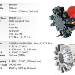 دستگاه تراش CNC مدل RL300 / RL300PRO